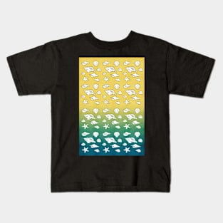 Sea Shells Print Kids T-Shirt